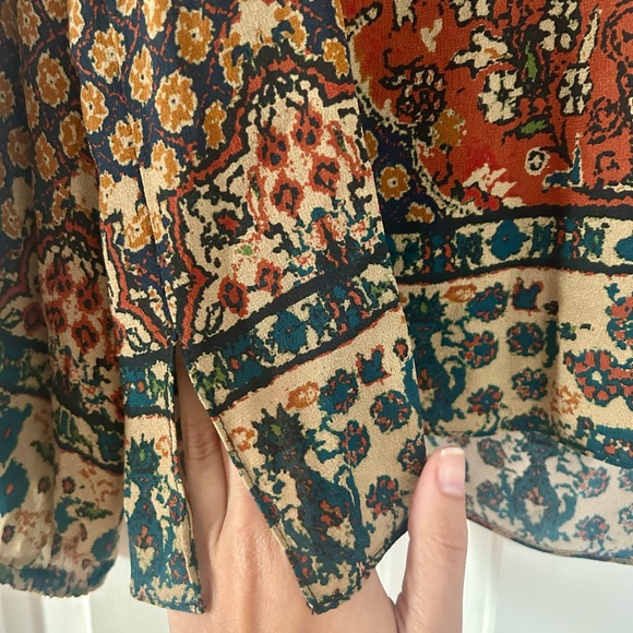 Kobi Halperin Silk Tassel Blouse - Picture 5 of 10